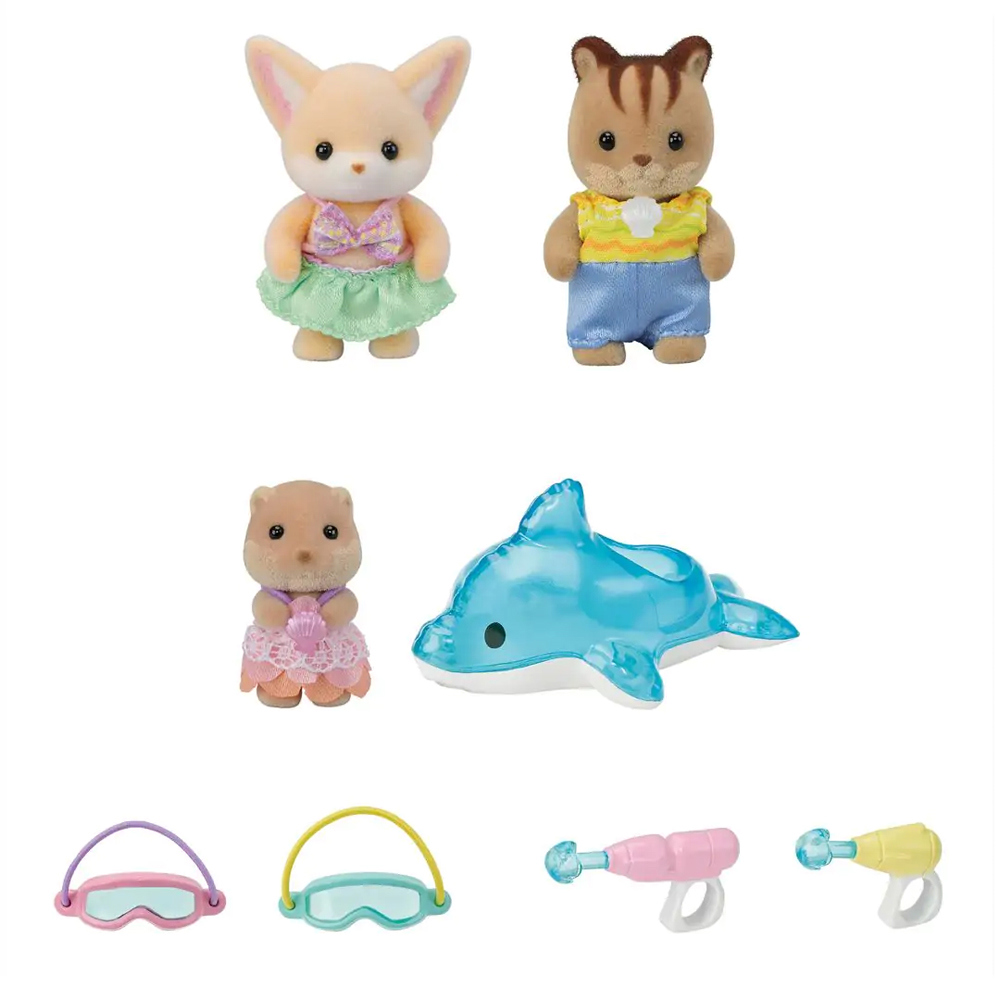 Sylvanian Families Nursery Friends - Pool Fun Trio 5749